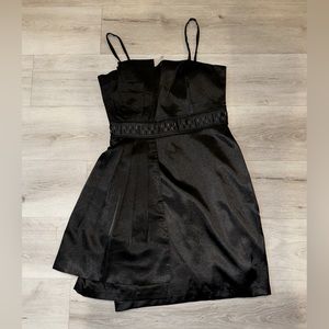 Black cocktail dress